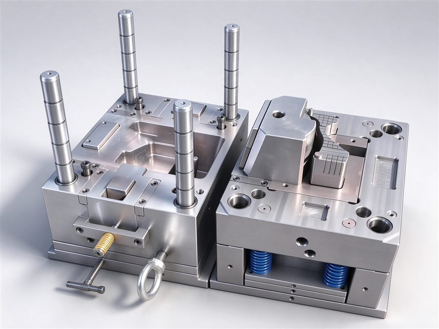 摩托车吸油腔模具